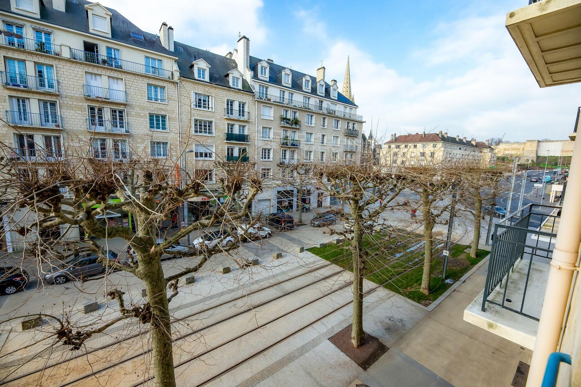 Hotel Du Chateau Caen Buitenkant foto