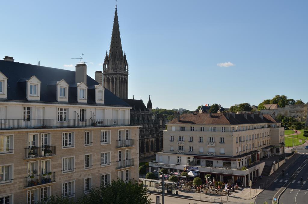 Hotel Du Chateau Caen Buitenkant foto