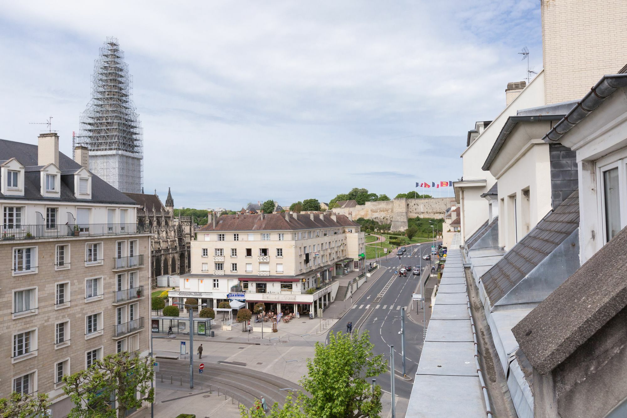 Hotel Du Chateau Caen Buitenkant foto